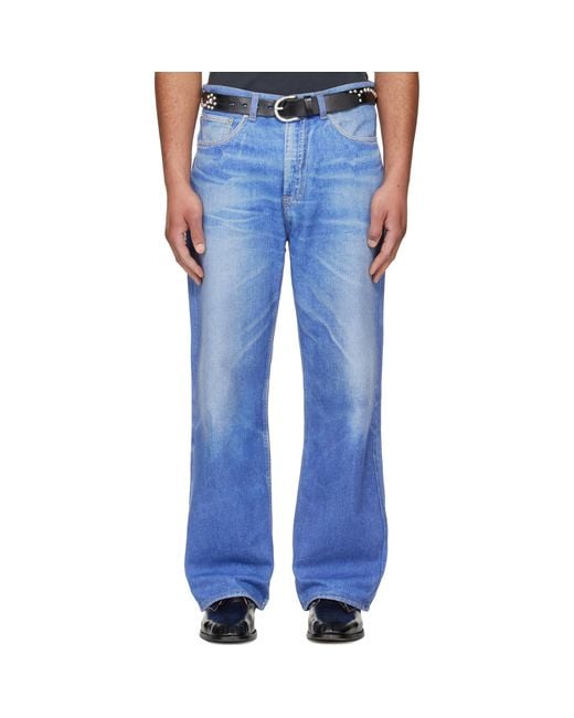Our Legacy Blue Third Cut Jeans for men