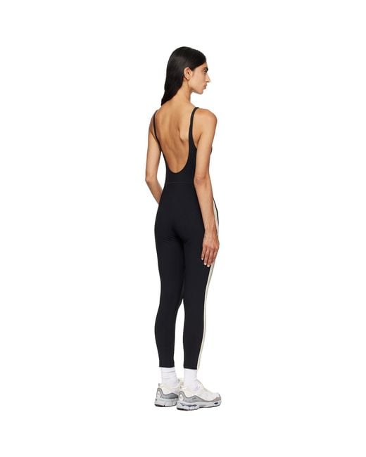 Palm Angels Blue Logo Active Track Jumpsuit