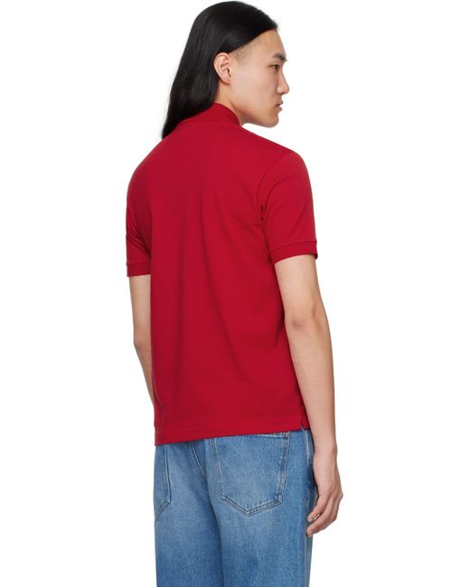 メンズ Lacoste レッド Original L.12.12 クラシックフィット ポロシャツ Red