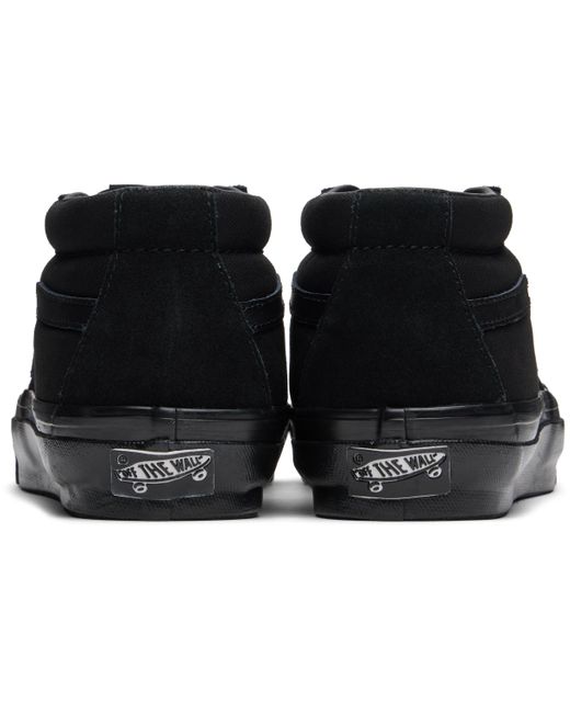 メンズ Vans ブラック Premium Sk8-Mid Reissue 83 スニーカー Black