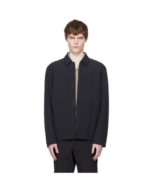Veilance Blue Mionn Softshell Overshirt for men