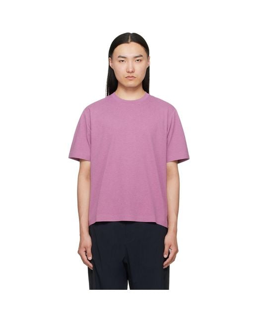 Veilance Purple Metron S/S T-Shirt for men
