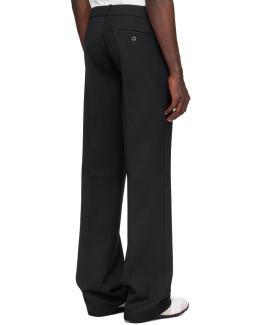 Coperni Black Tailored Trousers for men