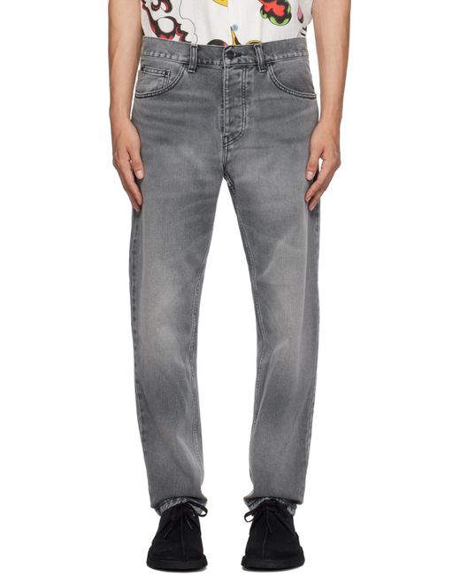 Carhartt Blue Gray Newel Jeans for men