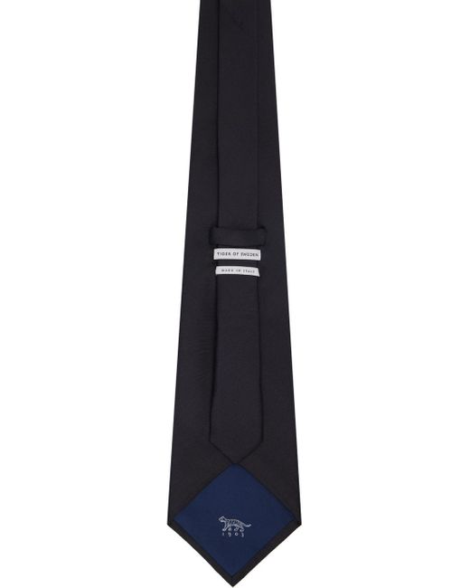 Tiger Of Sweden Black Laxei Tie for Men | Lyst