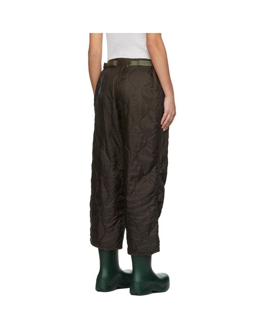 NOTSONORMAL Black Polyester Trousers