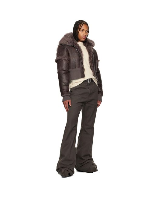 Rick Owens Black Concordians Bolan Jeans for men