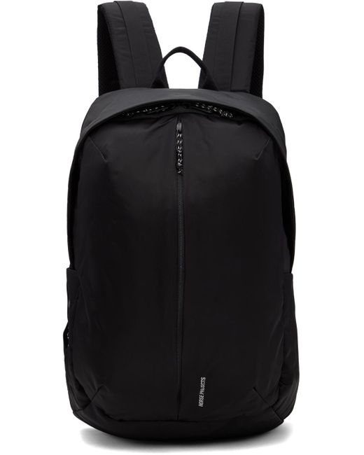 Norse Projects Black Nylon Day Pack Backpack for men