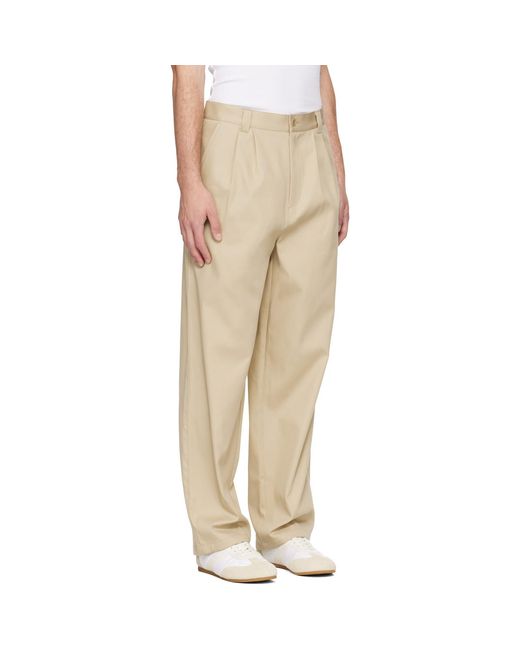 A.P.C. Natural Ricky Trousers for men
