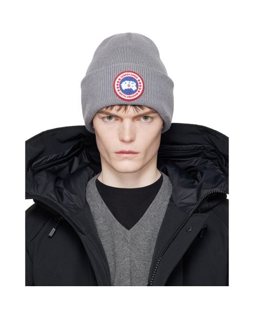 Canada Goose Black Arctic Beanie for men