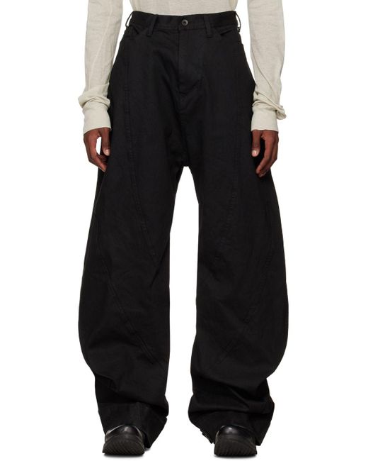 Julius Bending baggy Jeans in Black for Men | Lyst
