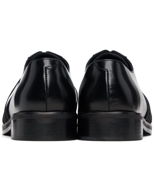 STEFAN COOKE Elastic Biker Derbys in Black for Men | Lyst