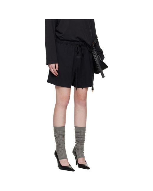 Fear Of God Black Soccer Shorts
