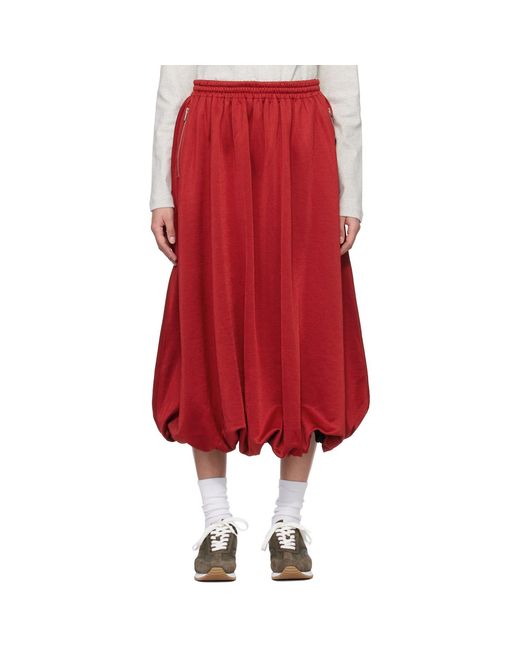 Needles Red Balloon Track Midi Skirt