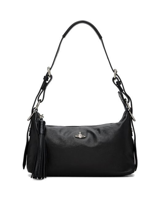 Vivienne Westwood Black Emma Shoulder Bag