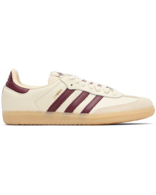 Adidas Originals Black Off- Samba Og Sneakers for men