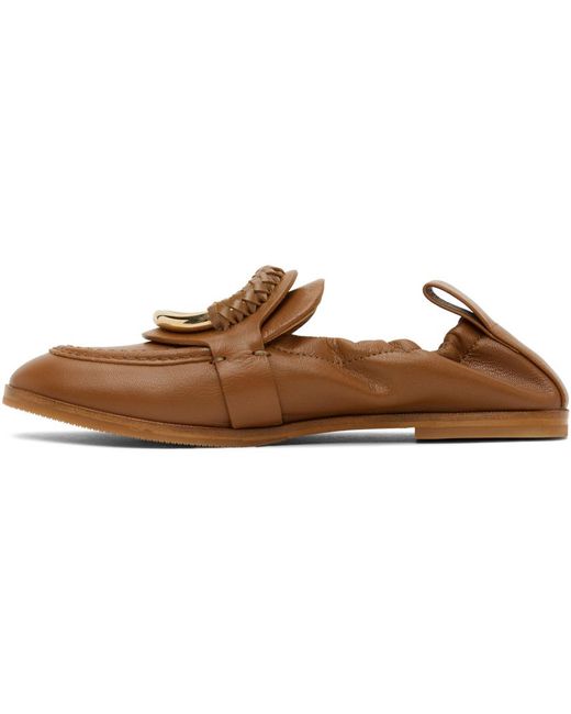 See By Chloé Black Tan Hana Loafers