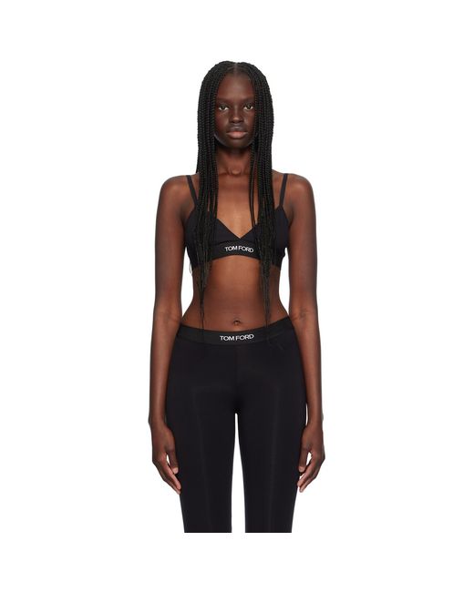 Tom Ford Black Modal Signature Bra