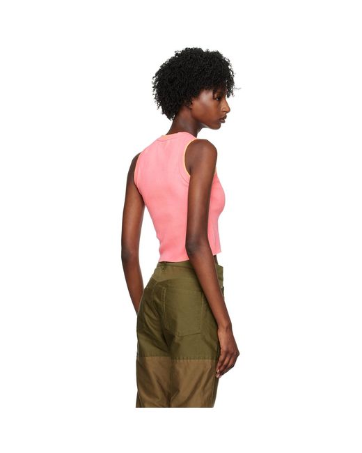 NOTSONORMAL Red Micro Tank Top