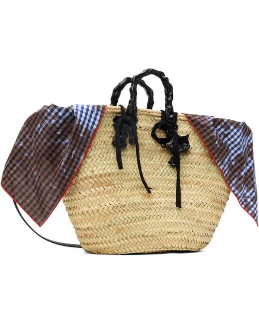OTTOLINGER Black Big Basket Tote