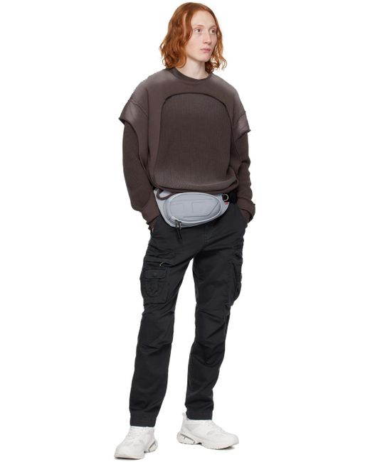 Pantalon cargo p-argym-new-a noir DIESEL pour homme en coloris Black