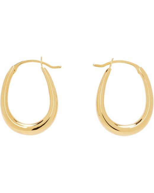 Sophie Buhai Black Tiny Egg Hoop Earrings