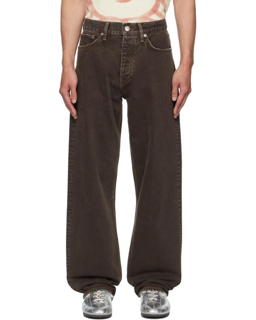 sunflower Black Loose Jeans for men