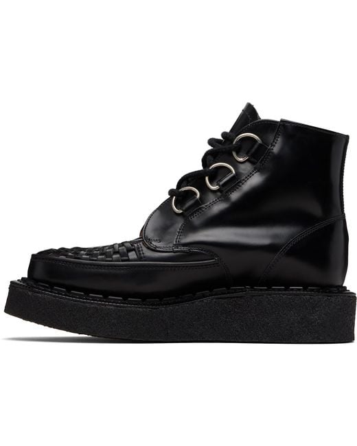 George Cox Black Skipton Boots