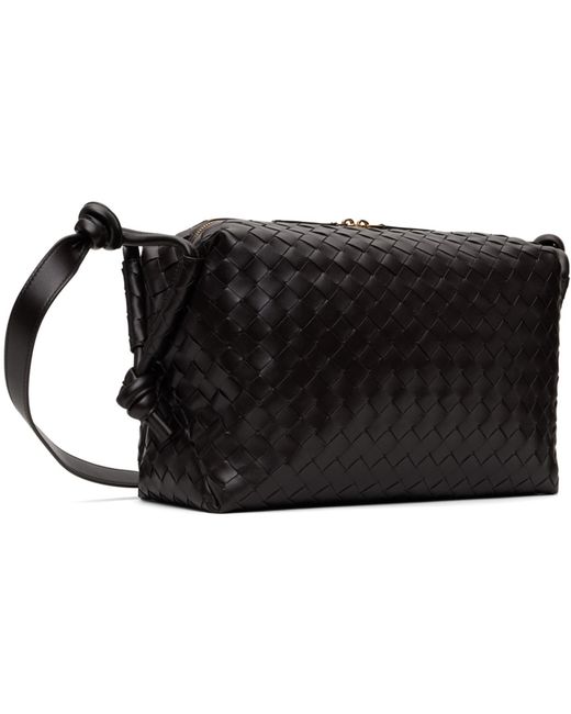 Bottega Veneta Black Medium Loop Weekender Duffle Bag