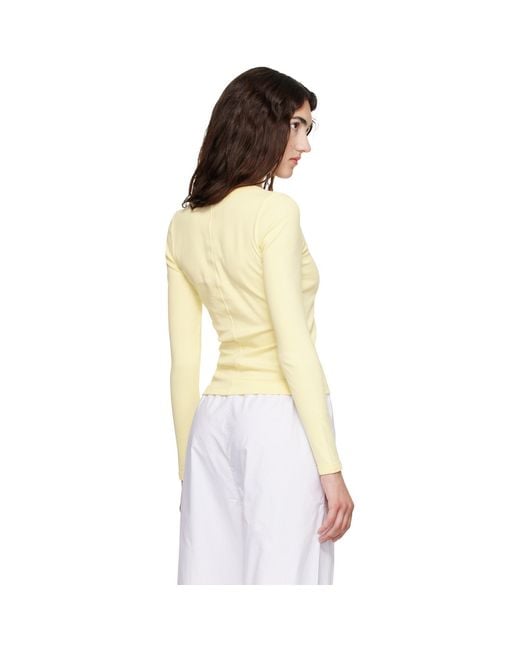 Flore Flore Yellow Jill Longsleeve T-Shirt