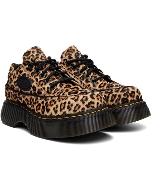 Dr. Martens Black Buzz 5-Eye Derbys