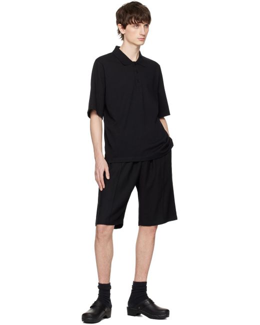 Filippa K Black Re:sourced Shorts for men