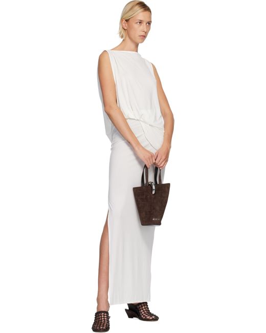 Jacquemus Brown 'The Small Bambola' Tote