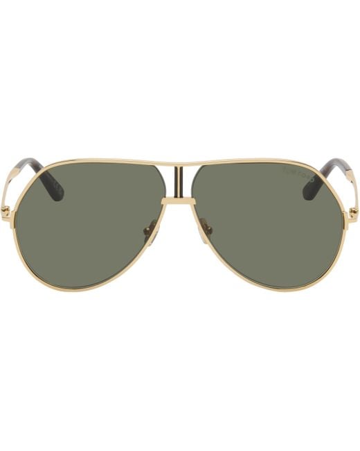 Tom Ford Green Rickie-02 Sunglasses for men