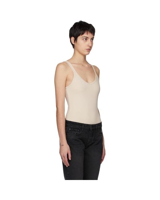 Rag & Bone Multicolor Off- Archetype Roxie Bodysuit