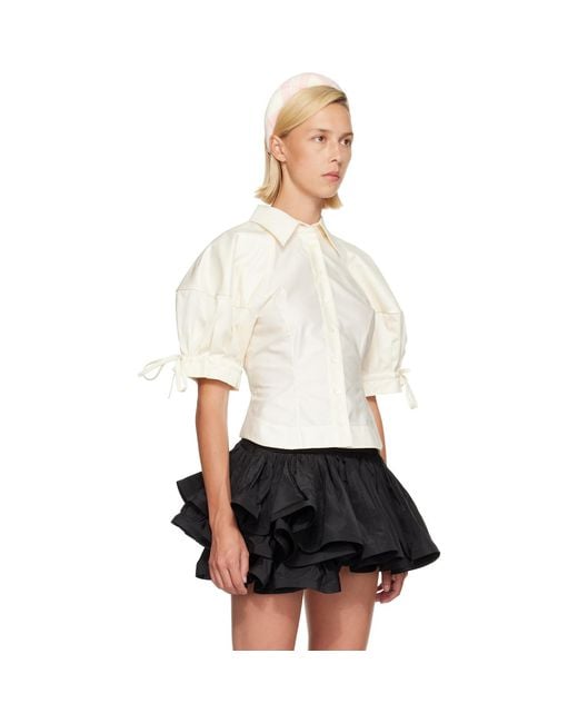 Vivienne Westwood White Off- Idaho Blouse
