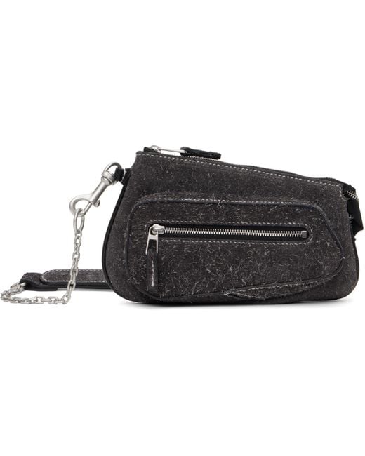 Kiko Kostadinov Trivia Chain Pochette Bag in Black | Lyst Kiko Kostadinov Trivia Chain Pochette Bag in Black | Lyst