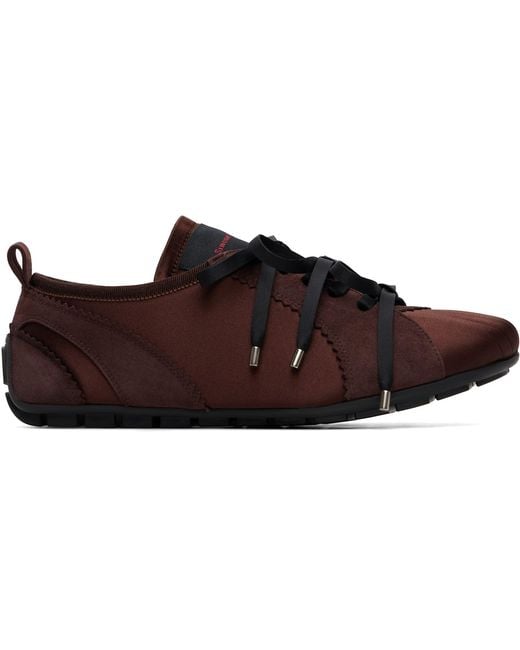 Simone Rocha Brown Ballerina Grip Sneakers for men