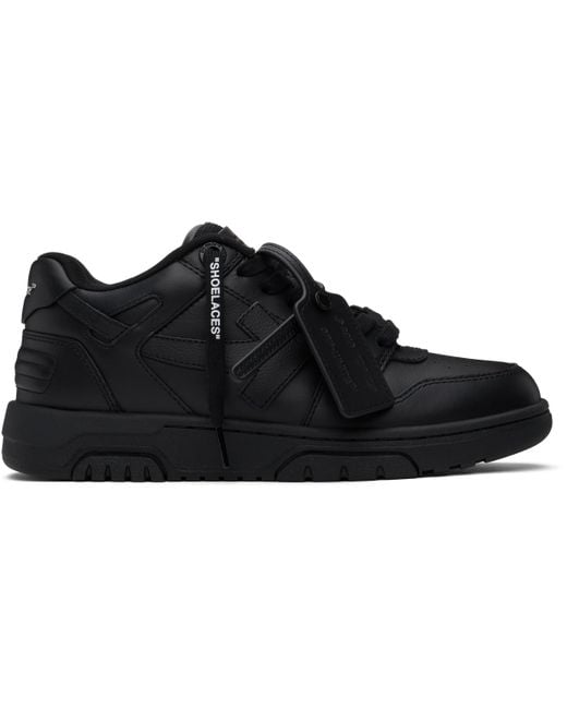 Off-White c/o Virgil Abloh Black Out Of Office Sneakers for men