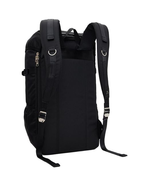 Master Piece Black Lightning Flap Backpack for men