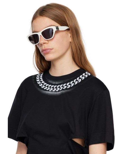 Givenchy Black White 4g Sunglasses
