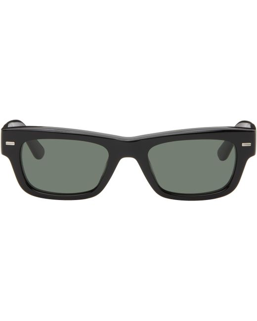 THISTLES Black 'The Jack' Sunglasses for men