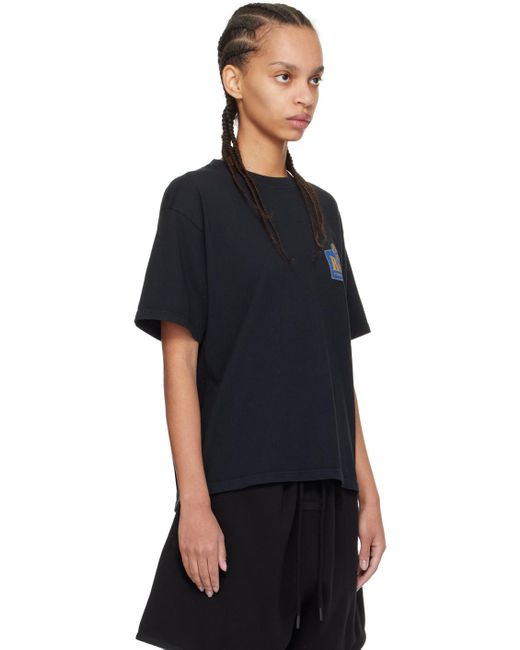 T-shirt 'grand cru' noir Rhude en coloris Black