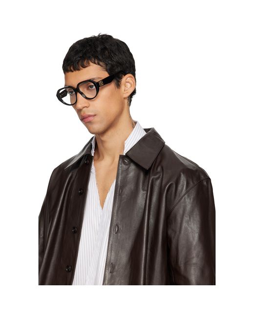Loewe Black Anagram Glasses for men