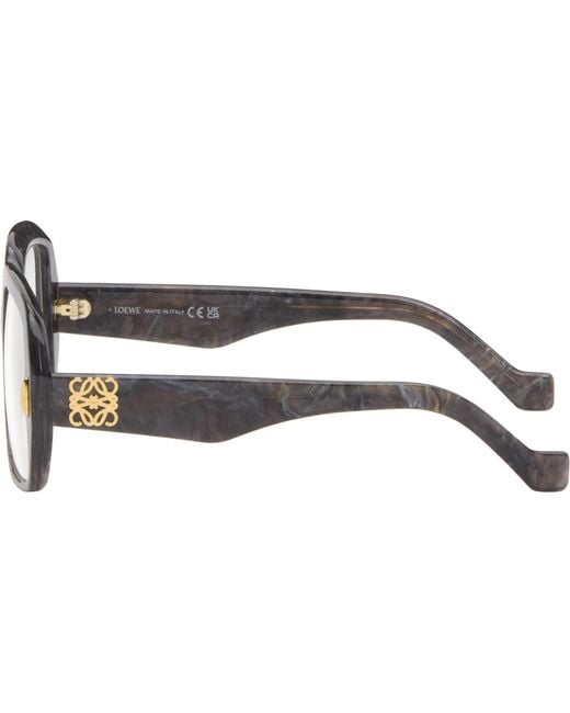 Loewe Black Anagram Glasses for men