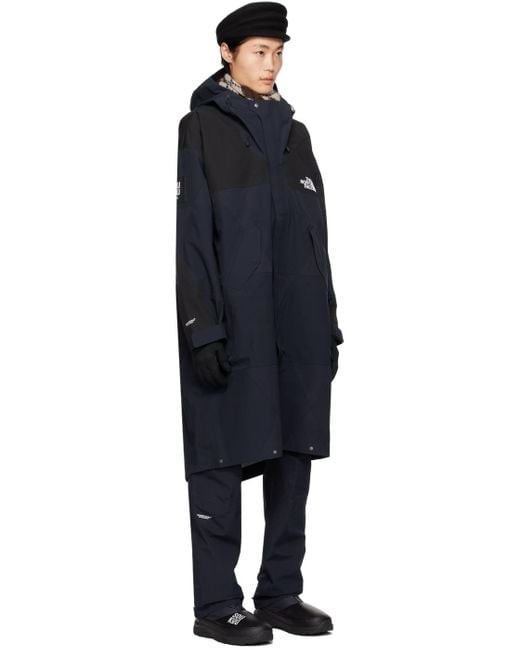 Undercover Navy & Black The North Face Edition Geodesic Coat for men