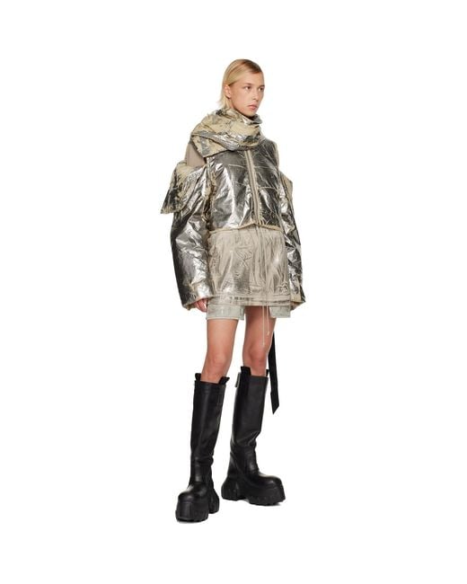 Rick Owens Multicolor Concordians Convertible Jacket