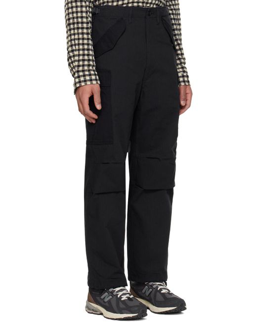 Pantalon cargo bleu marine à poches Nanamica pour homme en coloris Black