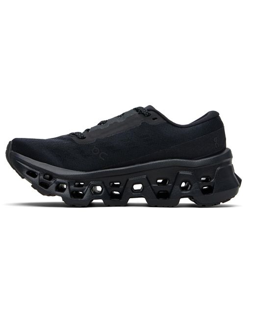 On Shoes Black Cloudmster 3 Sneakers