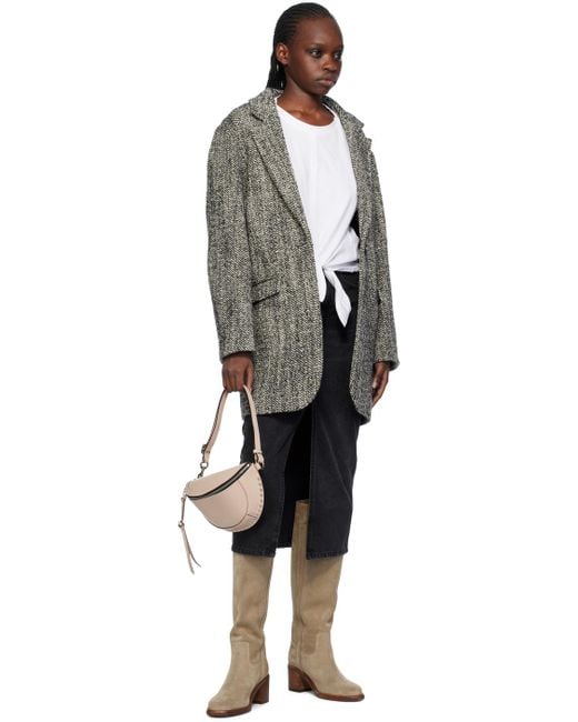 Isabel Marant Black Julicia Denim Skirt